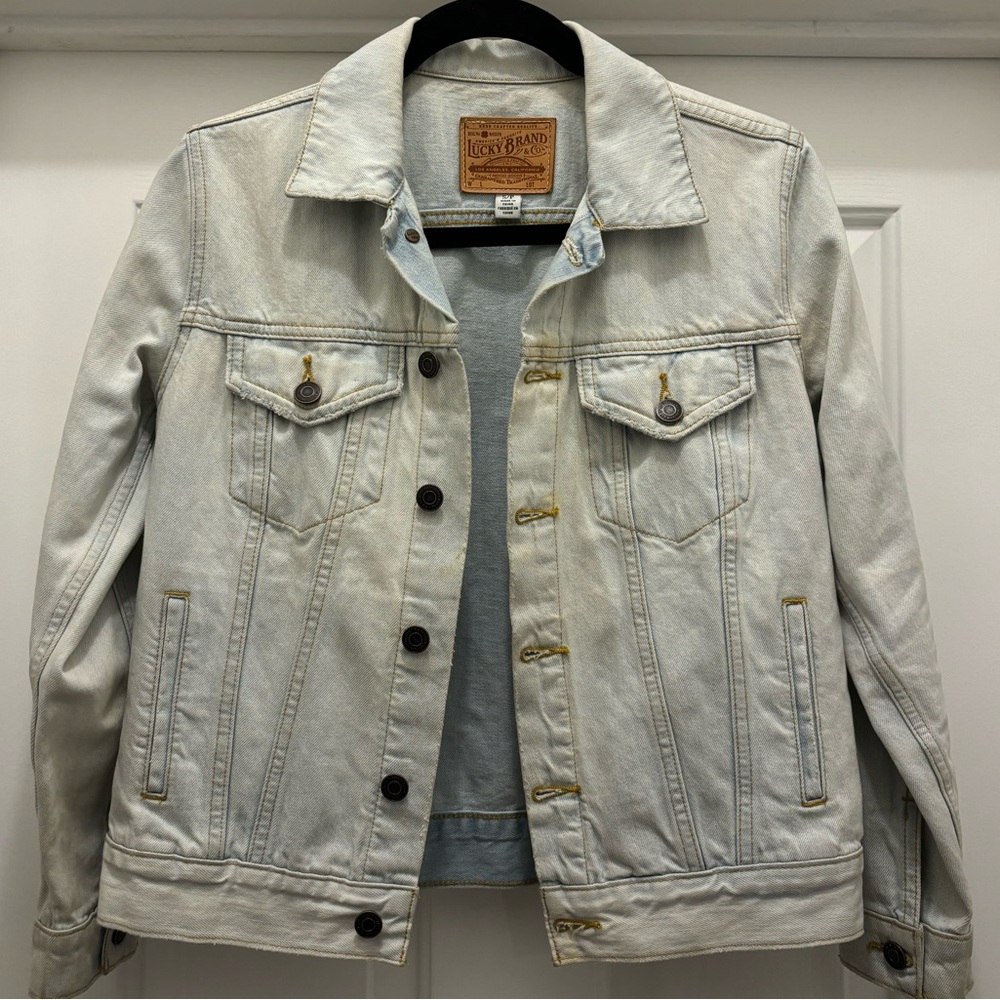 Lucky Brand The Tomboy Trucker Jean Jacket